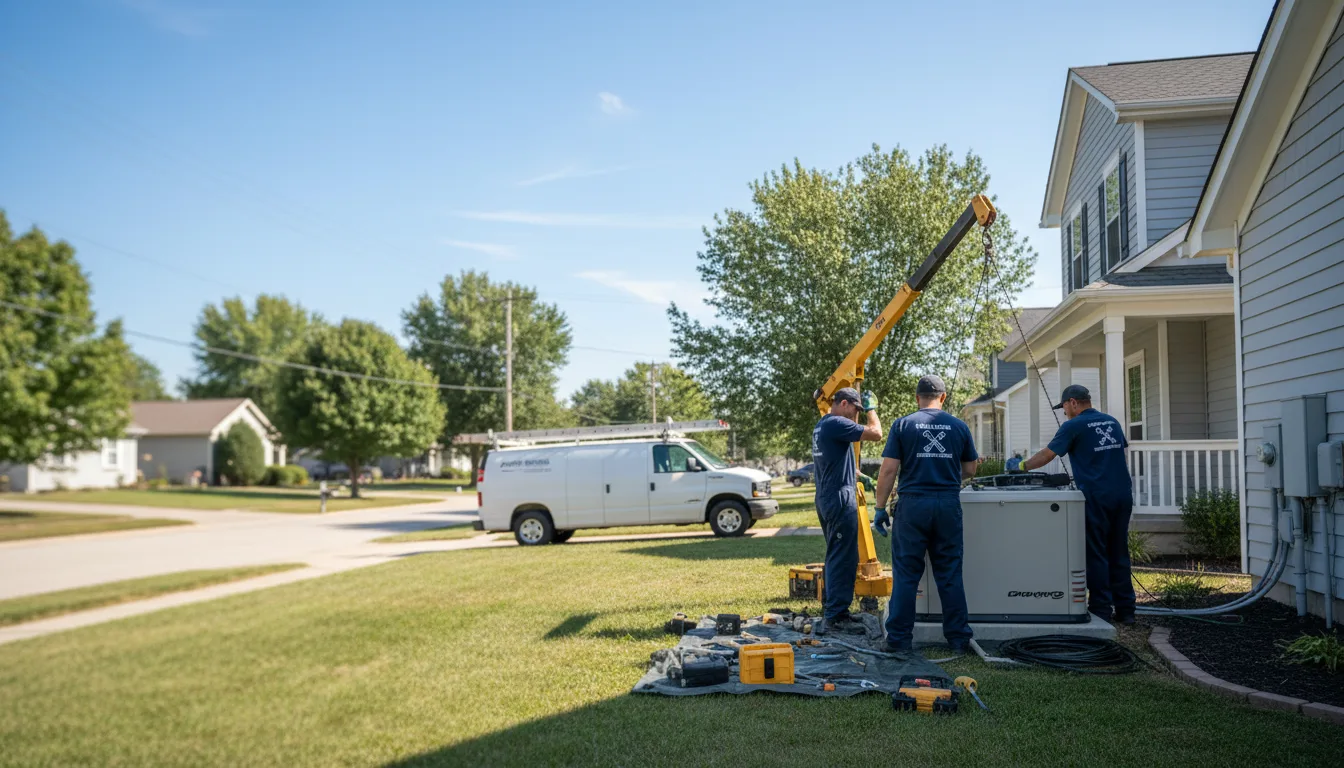 Generator Installation in Asbury, IA near me